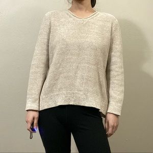 v-neck sweater
